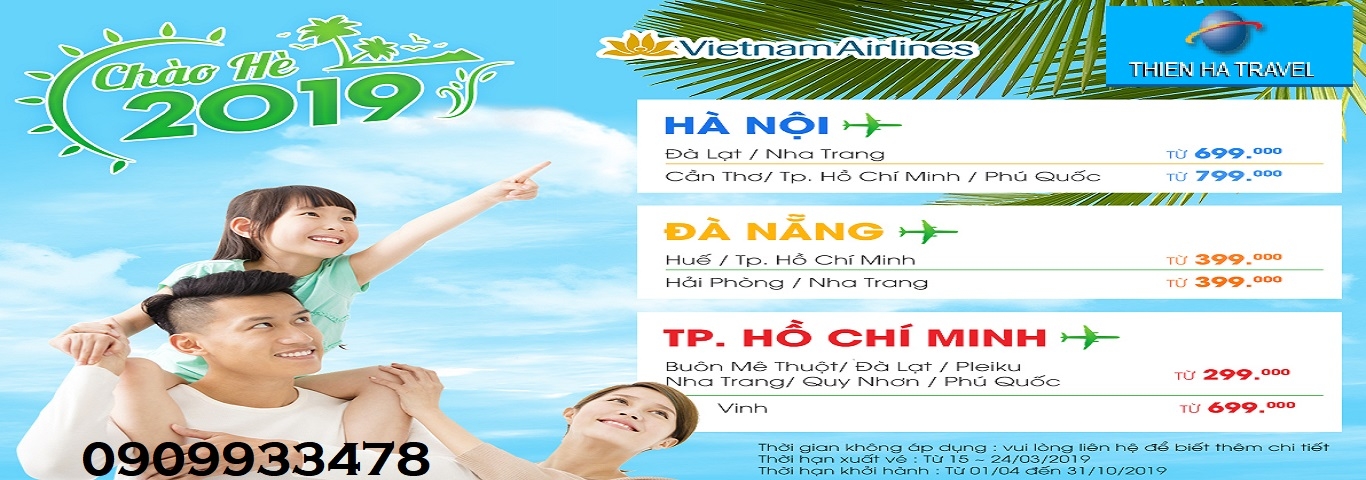 Chào hè cùng Vietnam Airlines